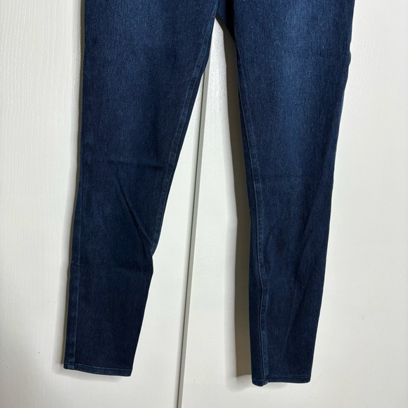 Spanx Jean-ish Ankle Leggings in Twilight Rinse Dark Wash Blue Size M - Picture 9 of 11